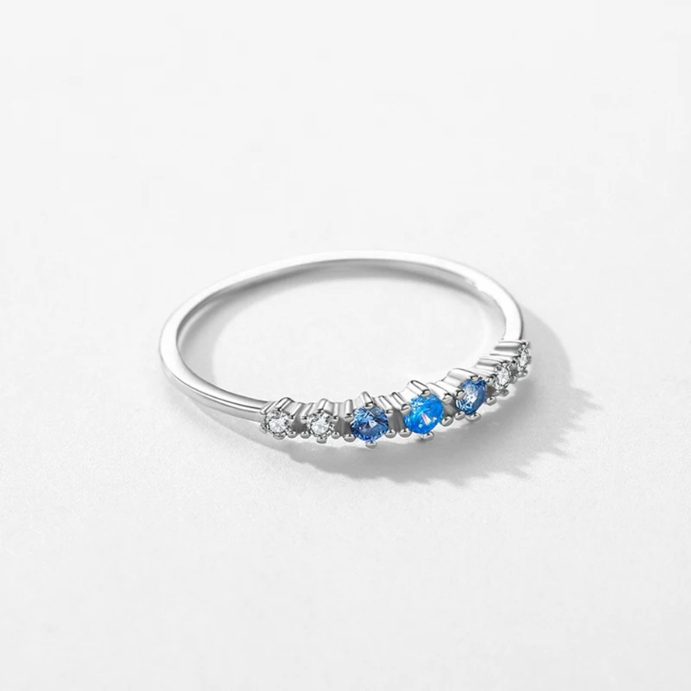 ANILLO FLOR DEL OCÉANO - PLATA