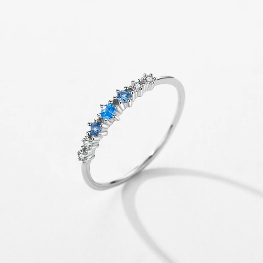ANILLO FLOR DEL OCÉANO - PLATA