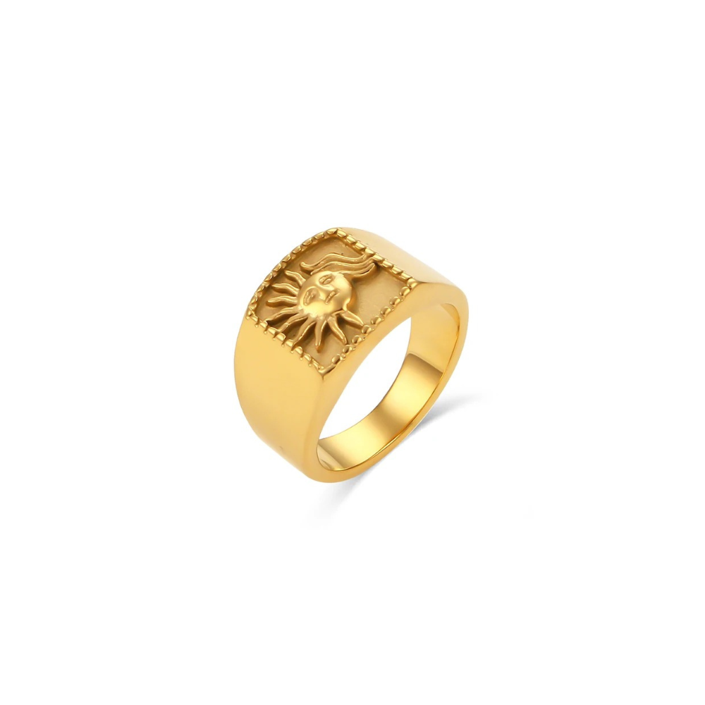 ANILLO SOL DORADO - ORO