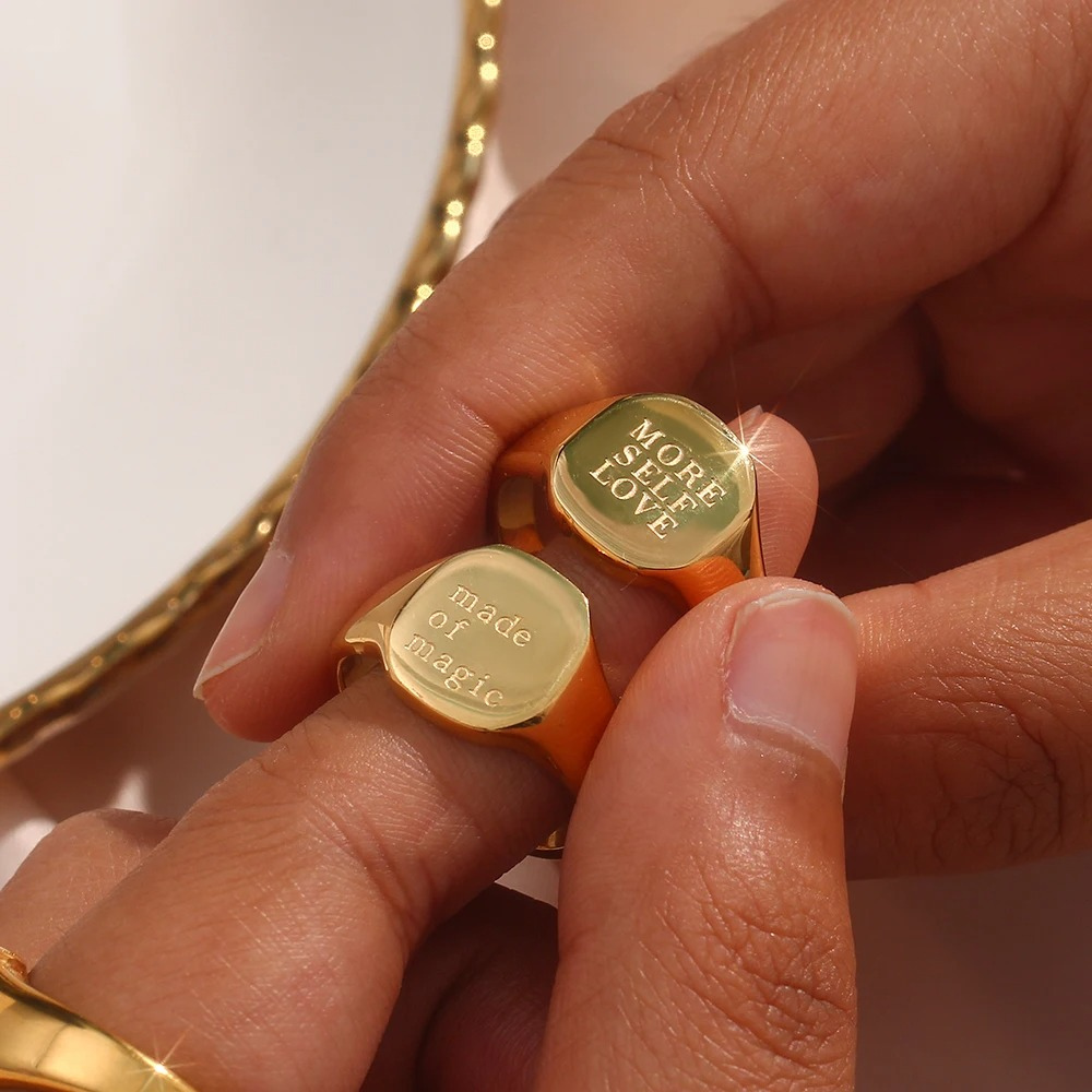 ANILLO AFFIRM BAND - ORO