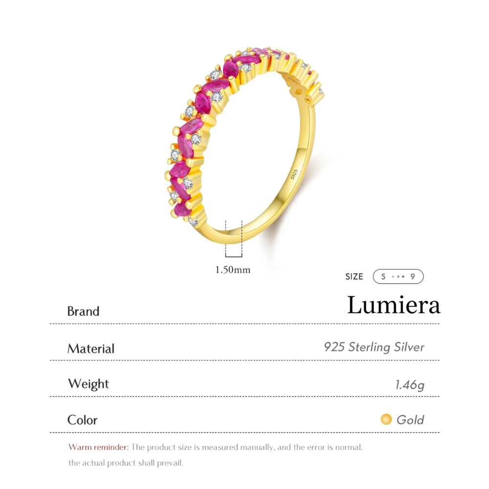 ANILLO ROSÉ BLOOM - ORO