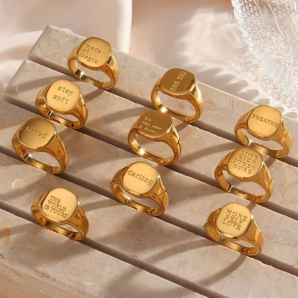 ANILLO AFFIRM BAND - ORO