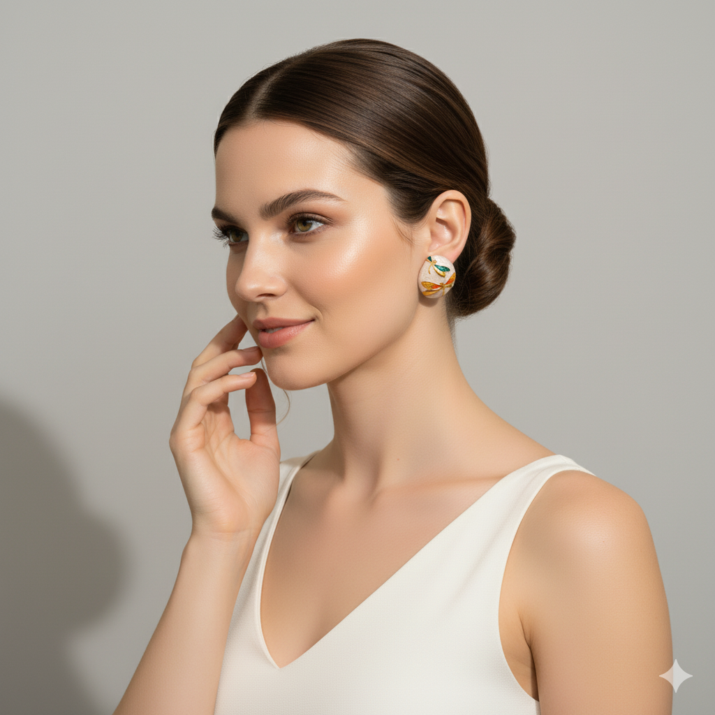 PENDIENTES LIBÉLULA CELESTIAL - ORO