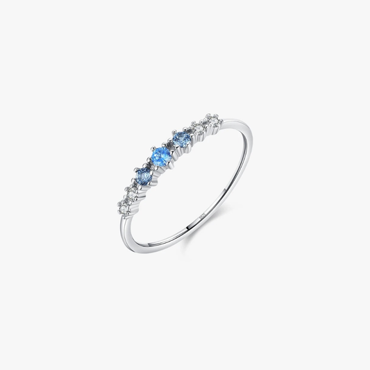 ANILLO FLOR DEL OCÉANO - PLATA