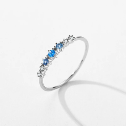 ANILLO FLOR DEL OCÉANO - PLATA
