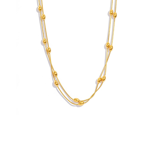COLLAR DE PUNTOS DELICADOS