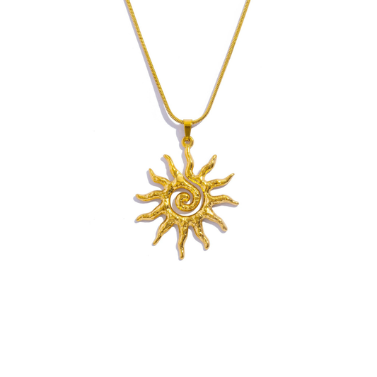 COLLAR SOL DORADO